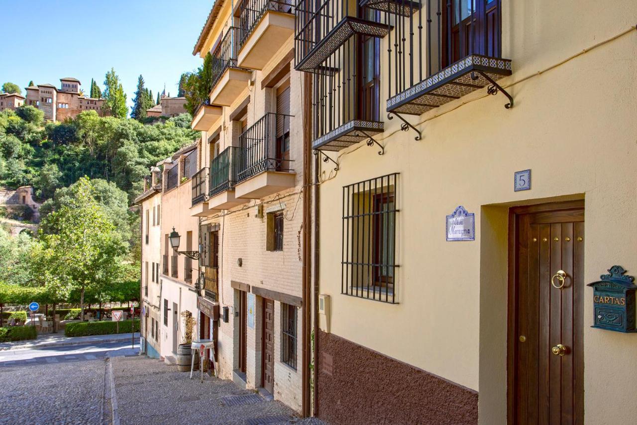 Morayma House Terrace With Views To Alhambra Villa Granada Exteriör bild